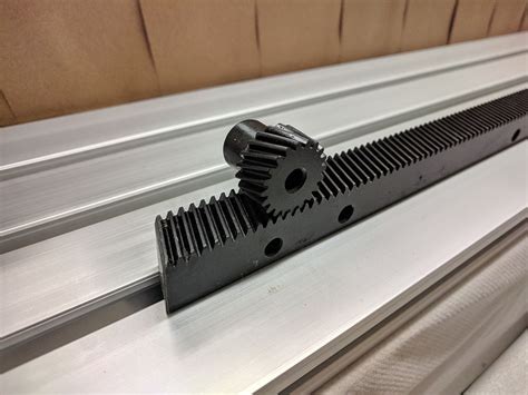 helical rack and pinion cnc